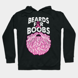 Beards For Boobs'Cancer Awareness Hoodie